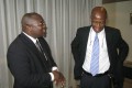 Dr Joseph Martial Ahipeaud et le Prof. Mamadou Koulibaly, président du LIDER