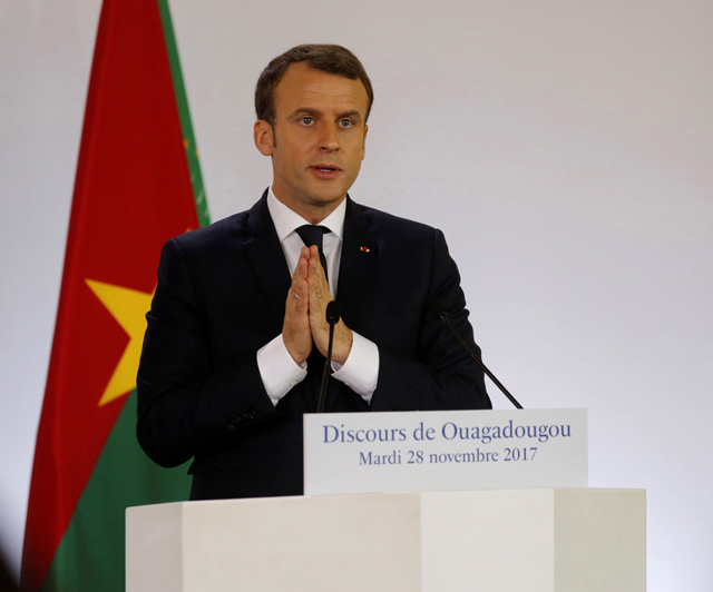 « Je suis d’une génération qui ne dit pas aux Africains ce qu’ils doivent faire. » — Emmanuel Macron, 2017