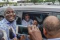 Retour de Laurent Gbagboen Cote d'Ivoire, le 17 juin 2021. LEO CORREA / AP