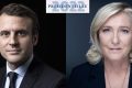 Emmanuel Macron et Marine Le Pen les deux finalistes à l’issue du premier tour de l’élection présidentielle © Crédit photo : AFP