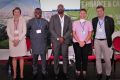Les participants lors de la session « Limiter les pertes et les dommages par une action d’adaptation renforcée en Afrique », organisée en marge de la Semaine africaine du climat