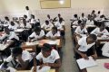 Salle de classe à Abidjan.  Photo © Olivier pour JA