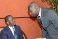 Guillaume Soro, président du GPS en exile, et son ex chef du protocole, Souleymane Kamaraté dit Soul to Soul. / Photo d’archive.